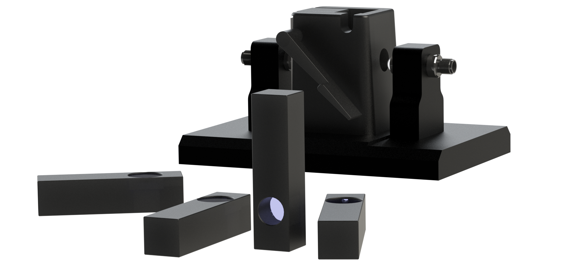 Fiber Optic Cuvette Holder & Standards Custom Sensors & Technology